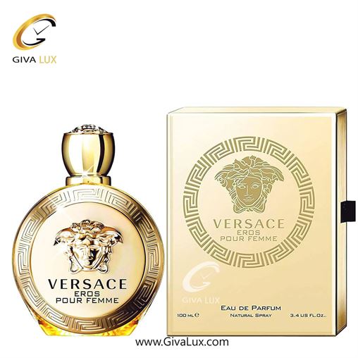  ادو پرفیوم  زنانه ورساچه اورجینال مدل Versace Eros Pour Femme | اروس پور فم حجم  100 میل